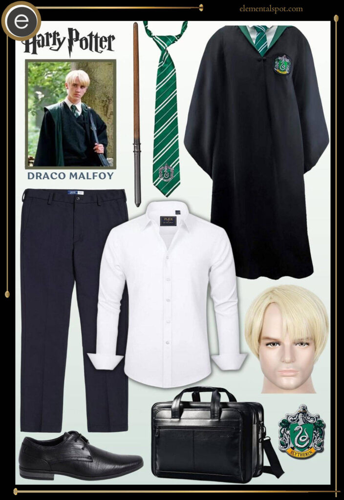 Dress Up Like Draco Malfoy From Harry Potter Elemental Spot