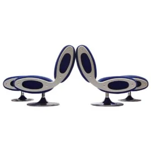 Gluon Swivel Chair by Marc Newson as seen in The Truman Show Ending Scene-2