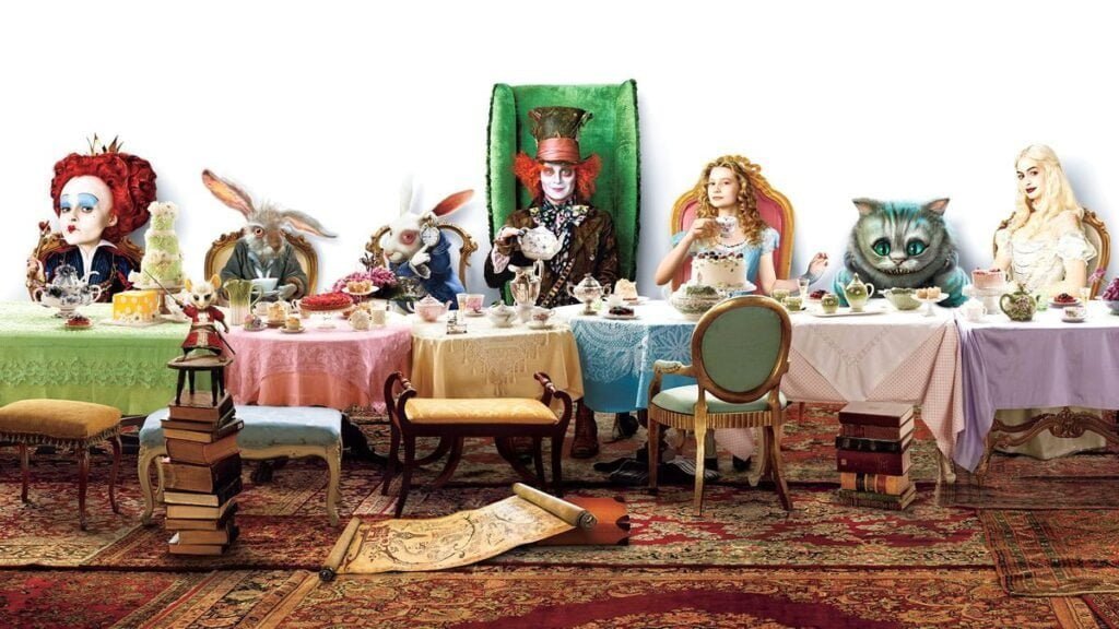 Alice in Wonderland At Table
