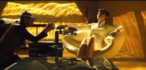 Blade Runner 2049 white swivel chair