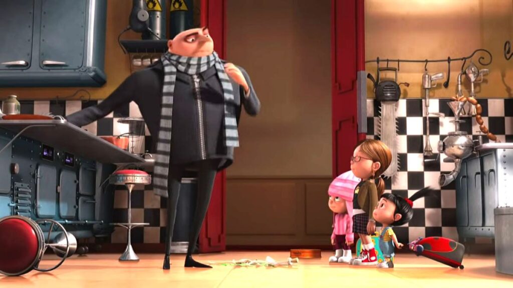 Despicable Me House Rules Scene