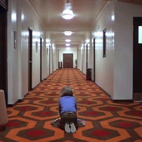 The Shining 1980 Danny On the Carpet