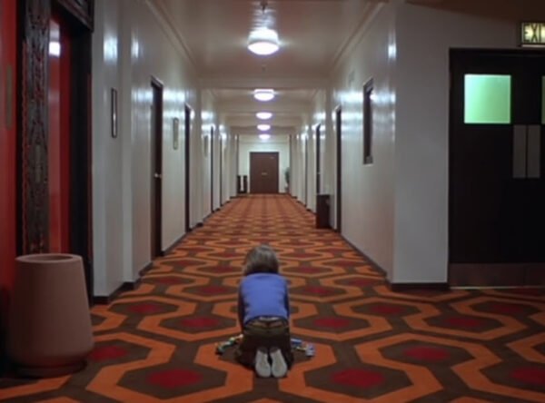 Hicks Hexagon Walls, Floors and Socks - Inspired by The Shining’s Carpet