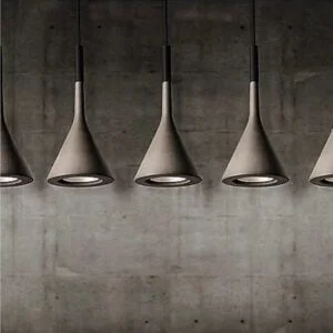 pendant light concrete