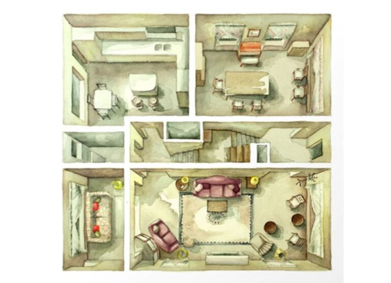 Floor Plan Croissant: Twin Peaks - Elemental Spot