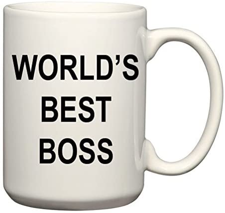 Worlds Best Boss Mug- The Office Michael Scott Mug
