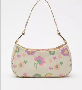 floral bag 70's