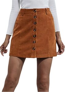 Corduroy copper mini skirt worn by Mariaanne (Daisy Edgar-Jones) in Normal People