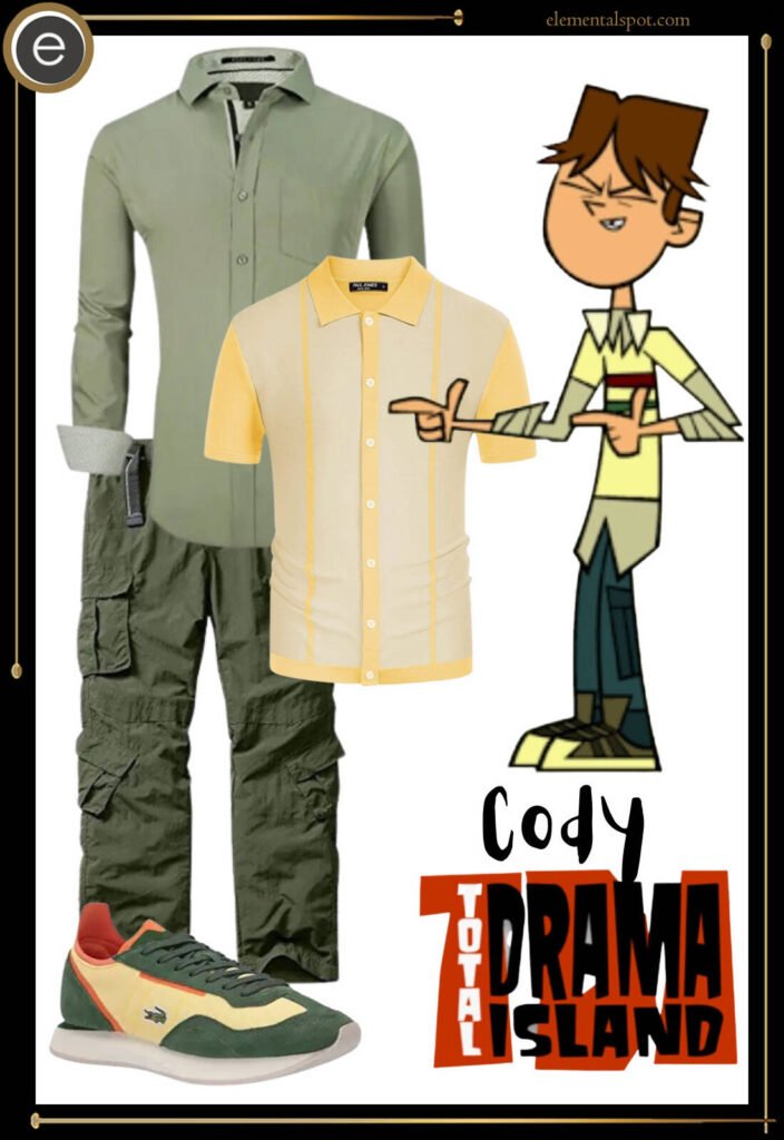 Dress Up Like Cody From Total Drama Island Elemental Spot 5645