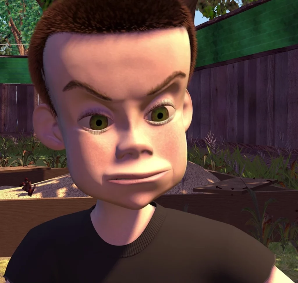 Sid as he appears in Toy Story
