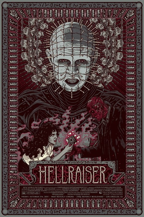 Hellraiser Costume Inspo Alternative Official movie poster.