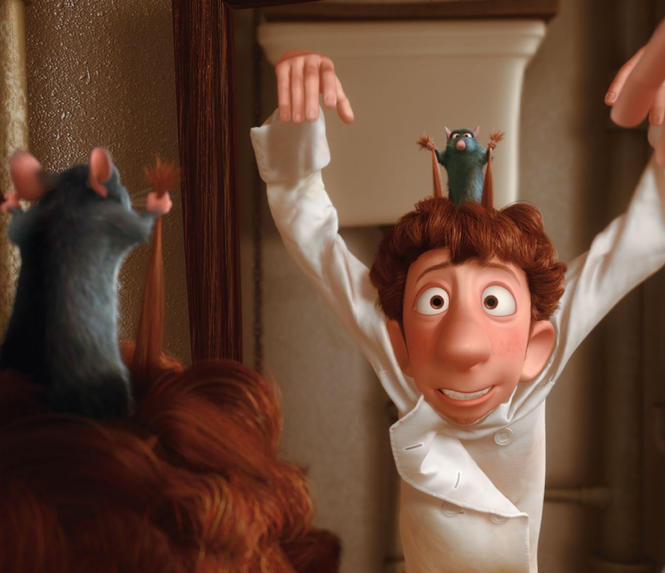 Dress Up Like Alfredo Linguini from Ratatouille Elemental Spot