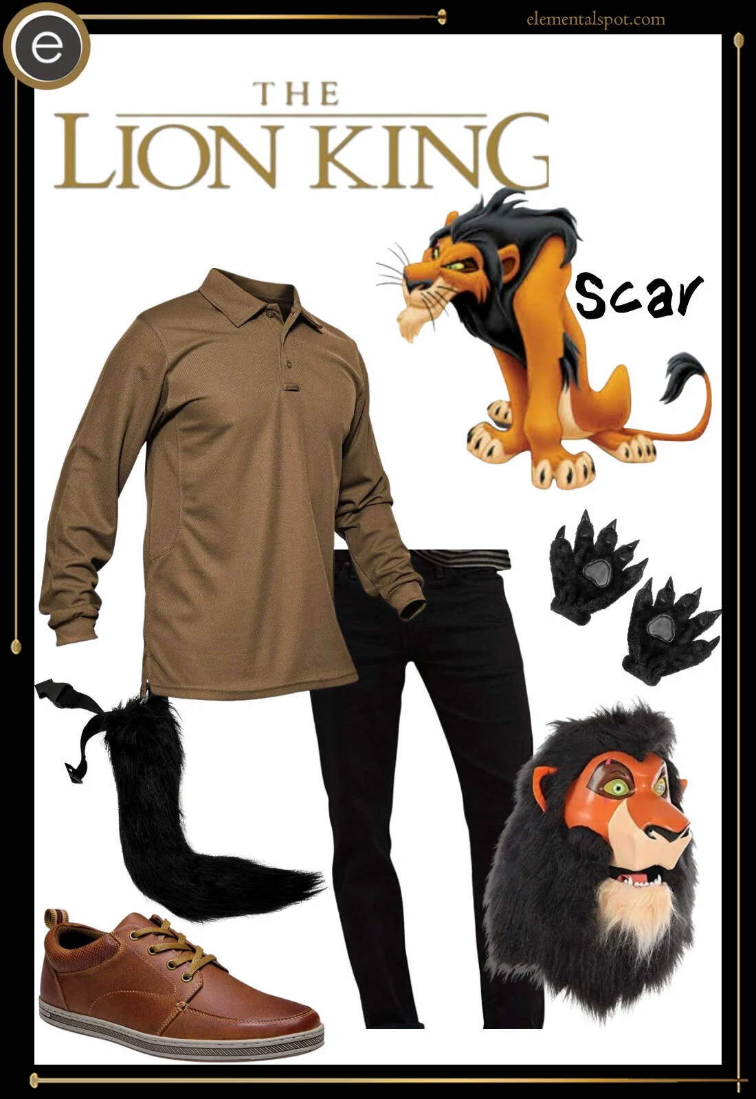 Scar (Lion King) Costume Tutorial – KATYROLEIGH