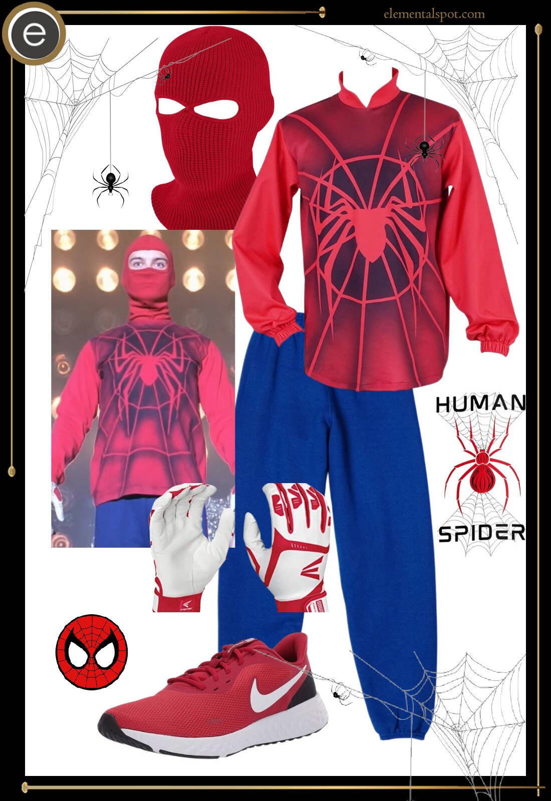 costume or Outfit-The Human Spider-