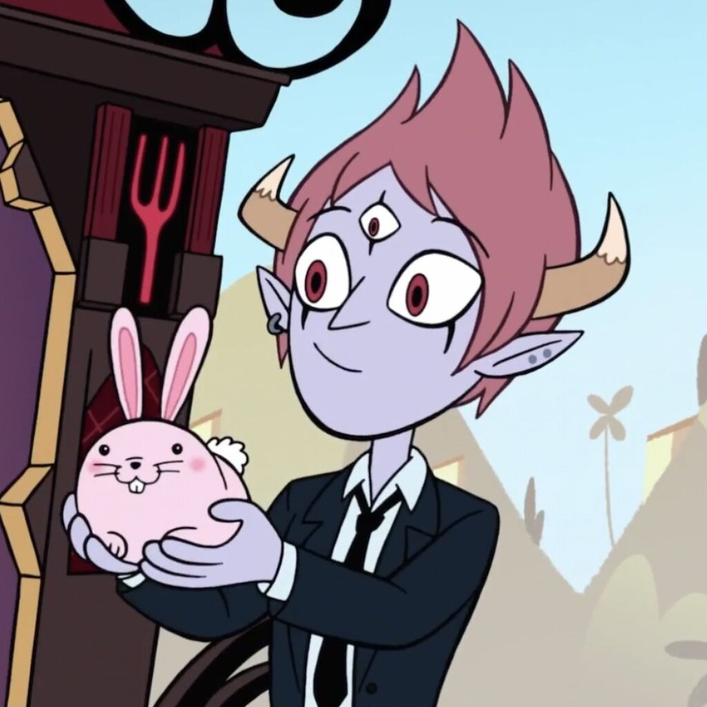 Tom Lucitor from Star vs. the Forces of Evil and his pet Rabbit - Costume Idea