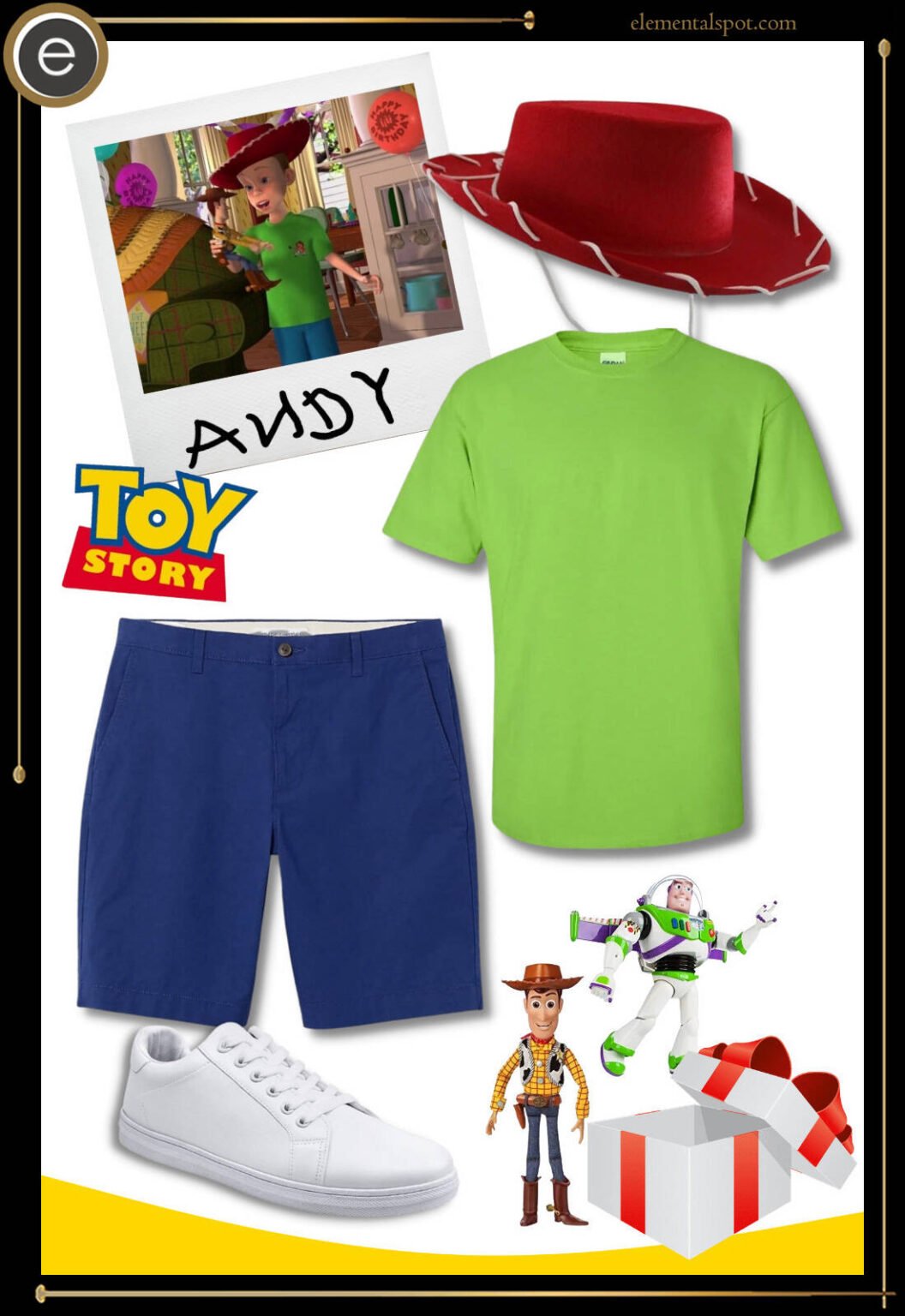 Dress Up Like Andy from Toy Story - Elemental Spot