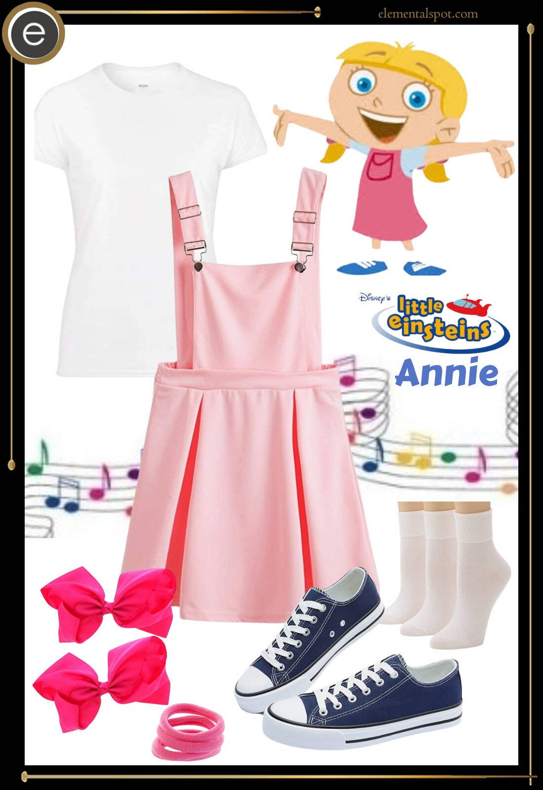 Dress Up Like Annie From Little Einsteins Elemental Spot 2452