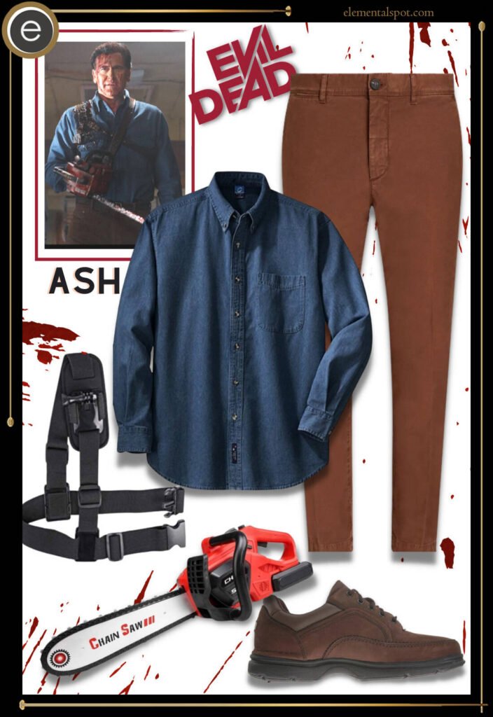 Dress Up Like Ash from Evil Dead Elemental Spot