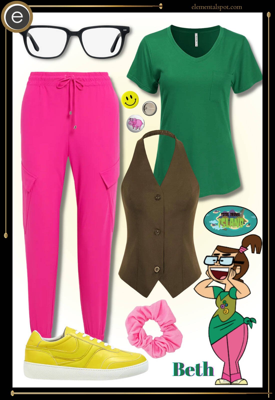 Dress Up Like Beth From Total Drama Island Elemental Spot 0168