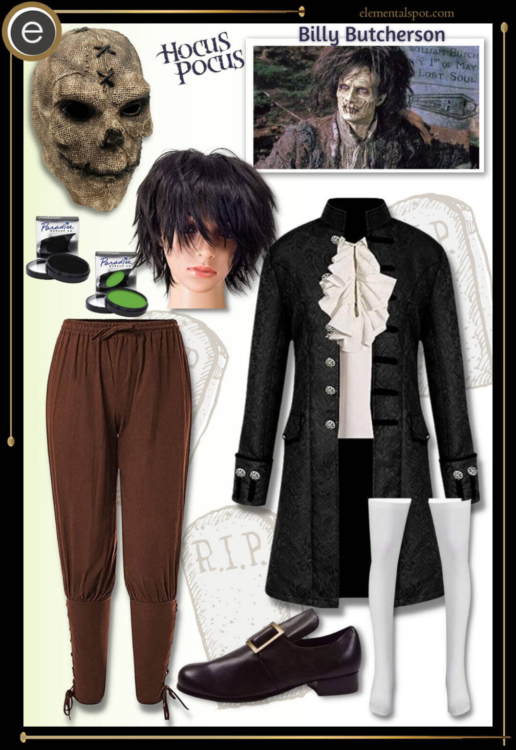 Dress Up Like Billy Butcherson from Hocus Pocus - Elemental Spot