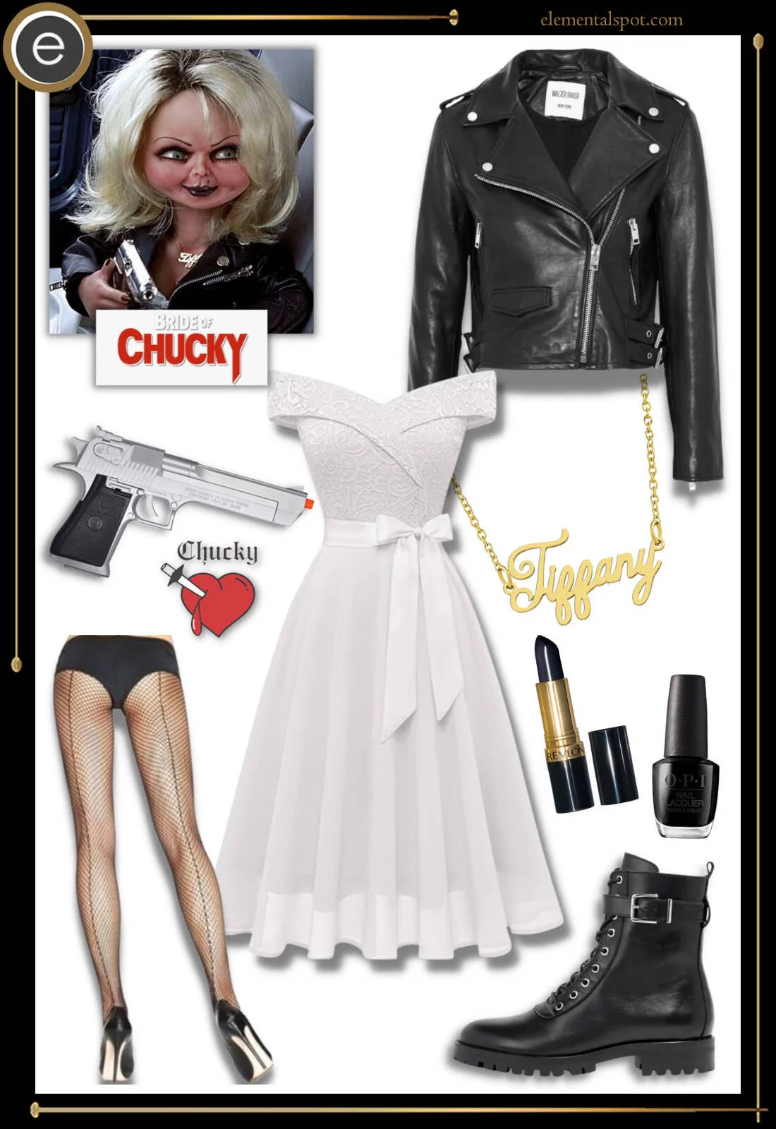 Dress Up Like Tiffany - Bride of Chucky - Elemental Spot