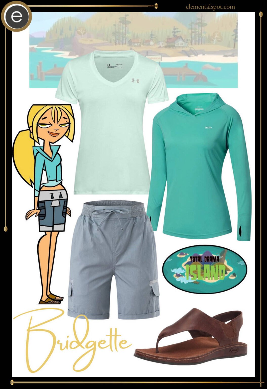 Dress Up Like Bridgette From Total Drama Island Elemental Spot 9765