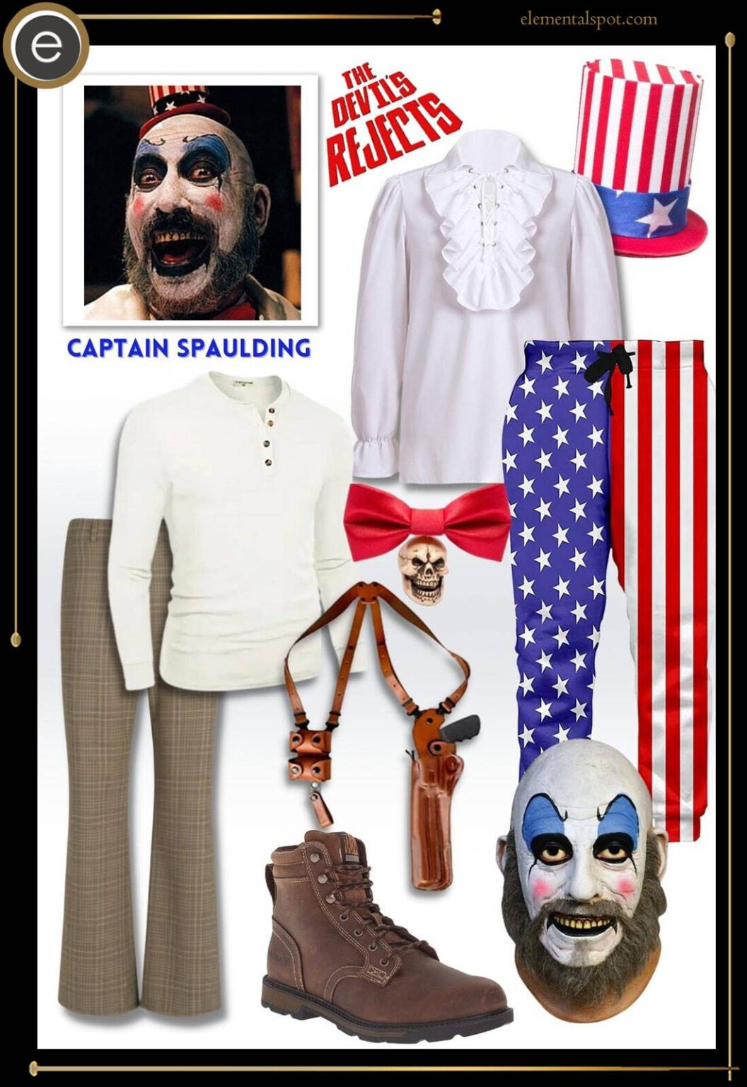 Dress Up Like Captain Spaulding from Devil's Rejects Elemental Spot