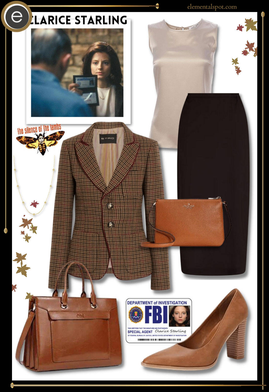 Dress Up Like Clarice Starling from Silence of the Lambs - Elemental Spot