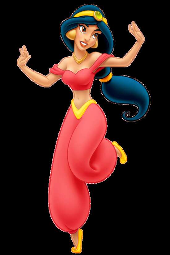 Princess jasmine red outfit hot sale costume