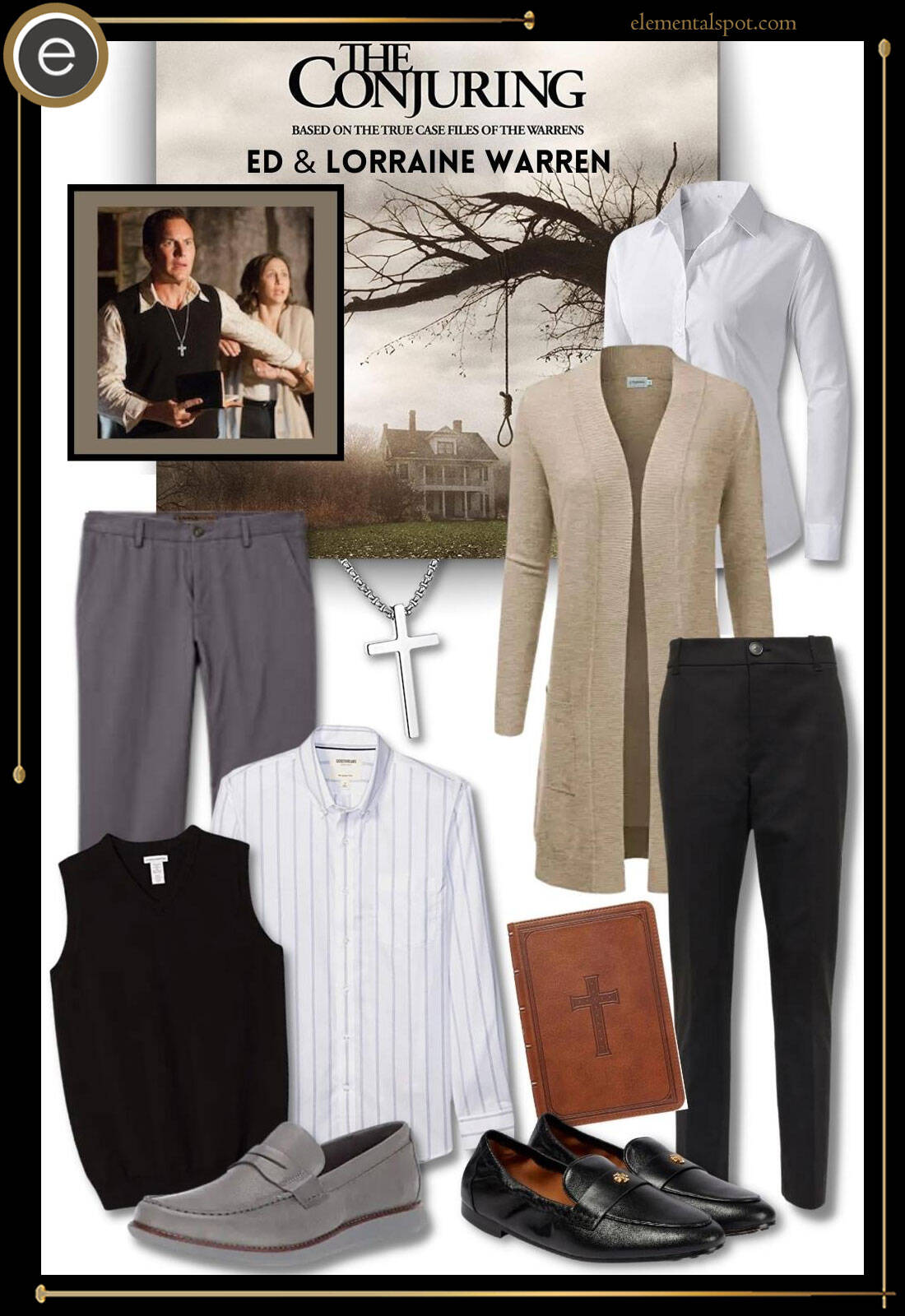 Dress Up Like Ed and Lorraine Warren from The Conjuring - Elemental Spot