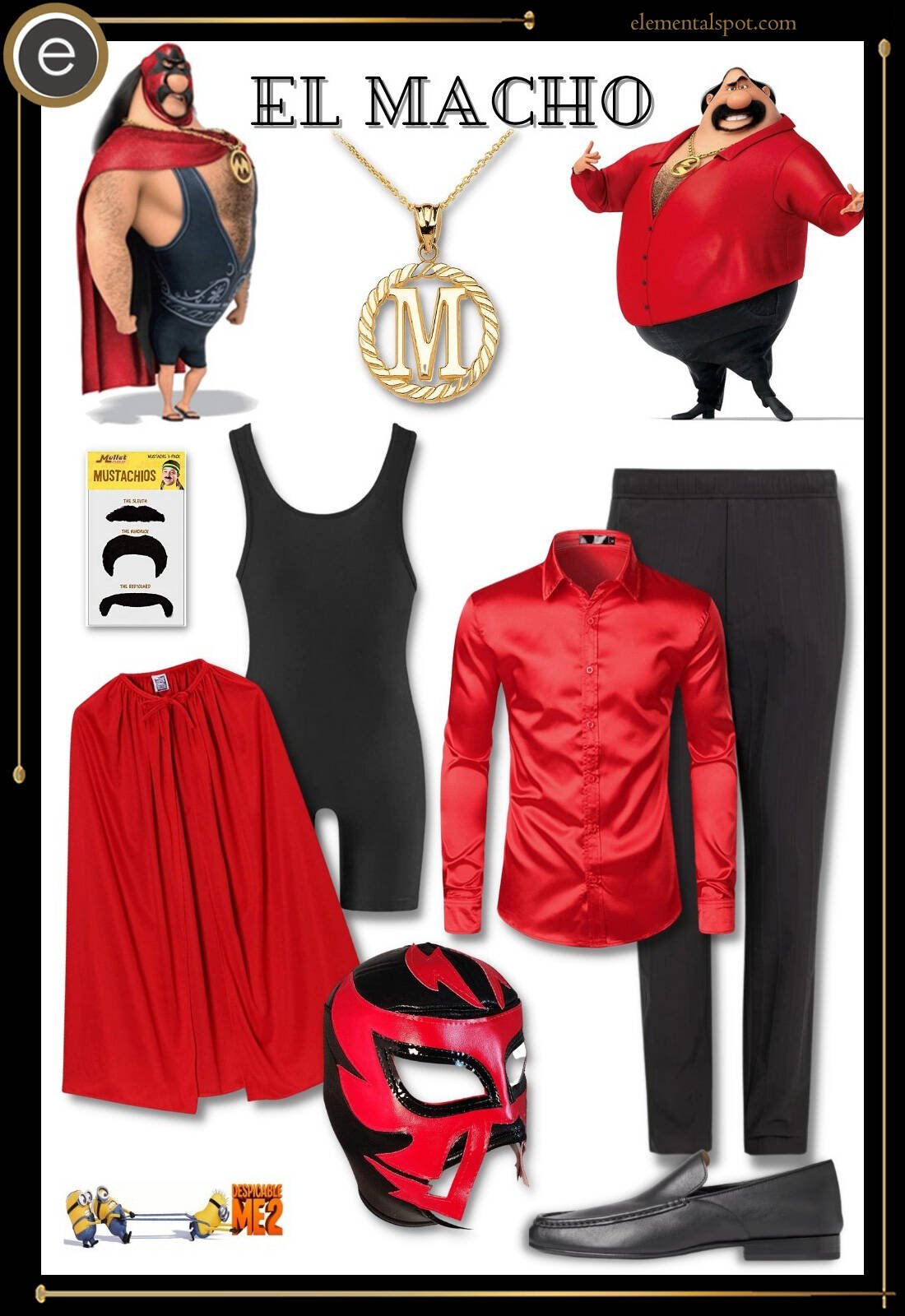 Costume-El Macho-Despicable Me 2