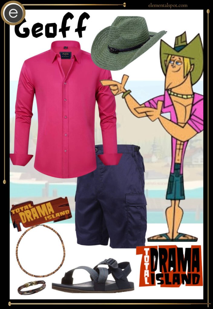 Dress Up Like Geoff from Total Drama Island - Elemental Spot