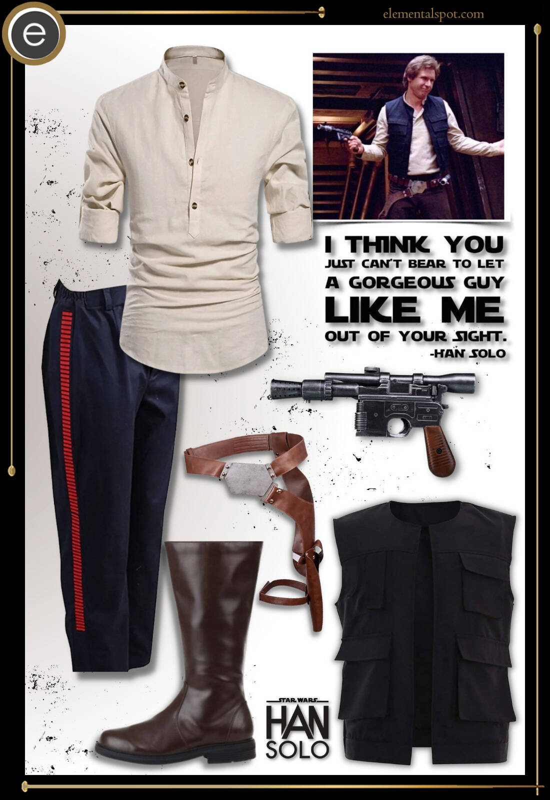 Costume-Han Solo-Star Wars