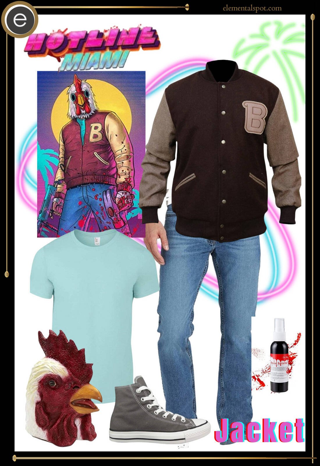 costume-Hotline Miami Jacket-