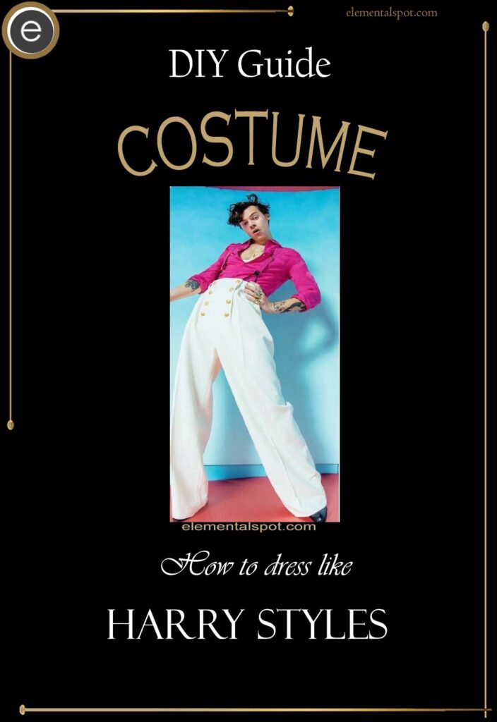 How to dress like Harry Styles-Fine Linecostume-DIY