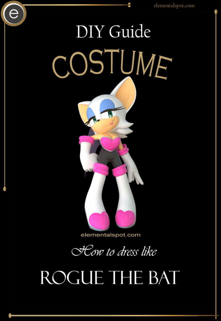 How to dress like Rogue the Bat-Sonic Adventures 2costume-DIY