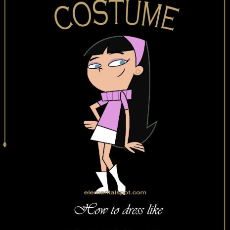 How to dress like Trixie Tang-Fairly Odd Parentscostume-DIY