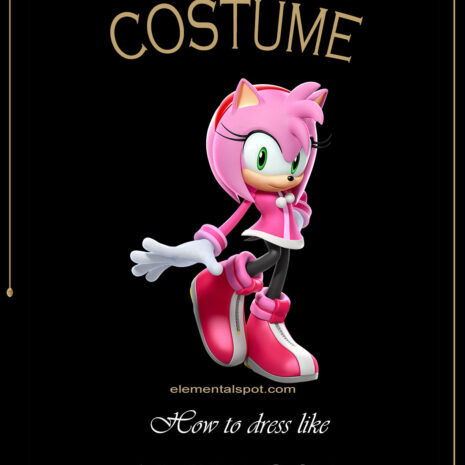 How to dress like Amy Rose-Sonic the Hedgehogcostume-DIY