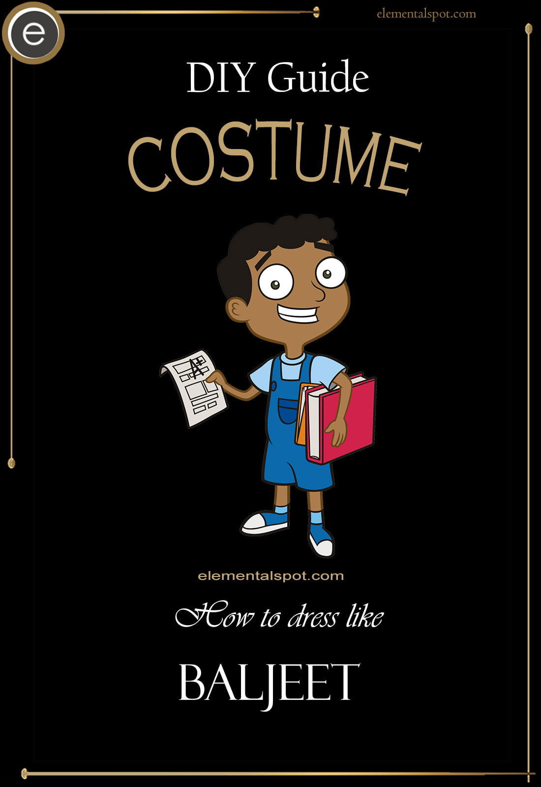 Dress Up Like Baljeet from Phineas and Ferb - Elemental Spot
