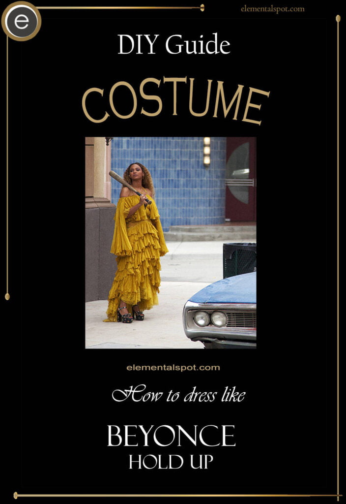 How to dress like Beyonce-Hold Upcostume-DIY