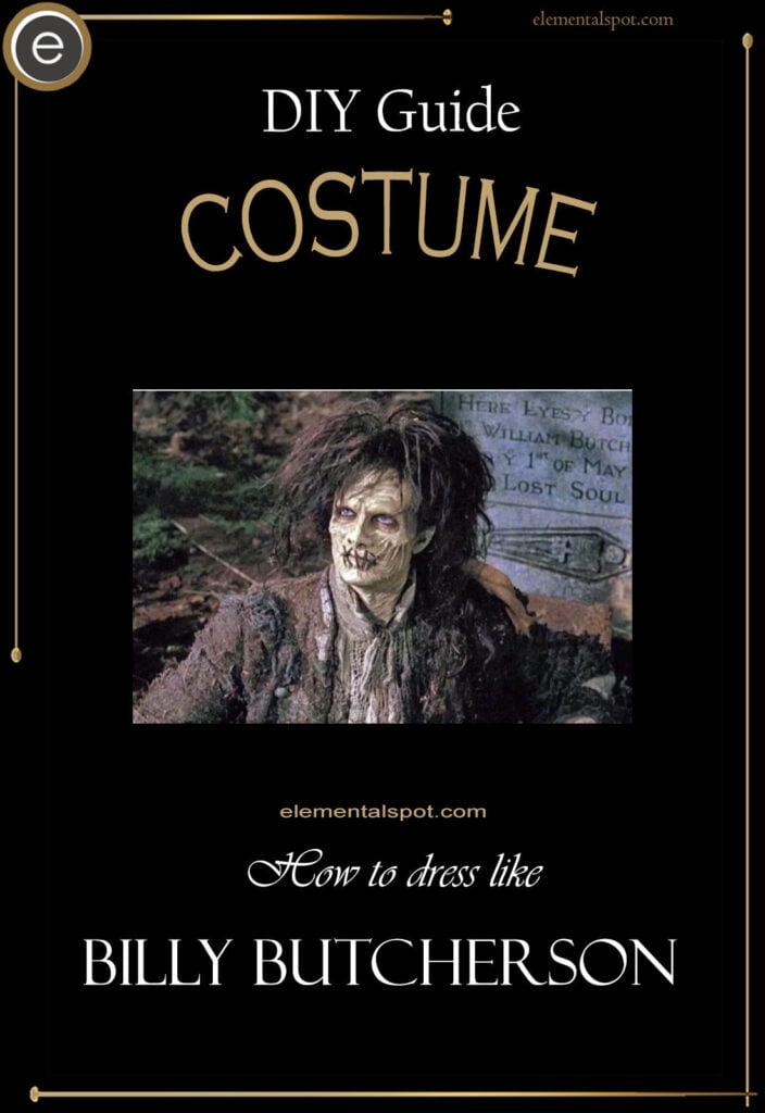 How to dress like Billy Butcherson-Hocus Pocuscostume-DIY