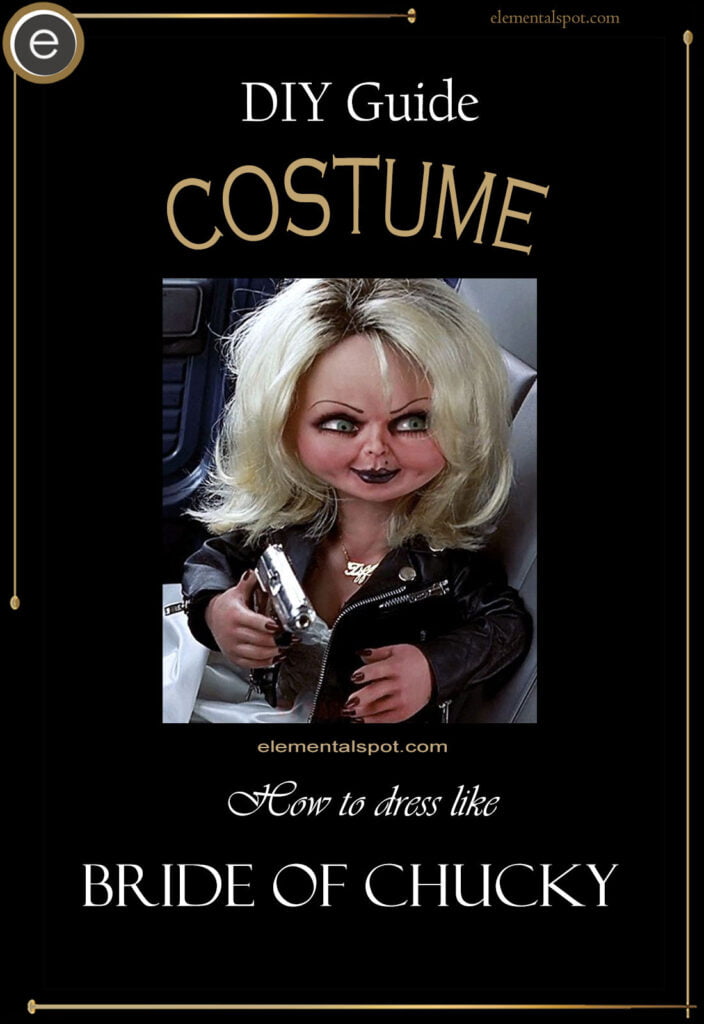 How to dress like Bride of Chucky-Bride of Chuckycostume-DIY