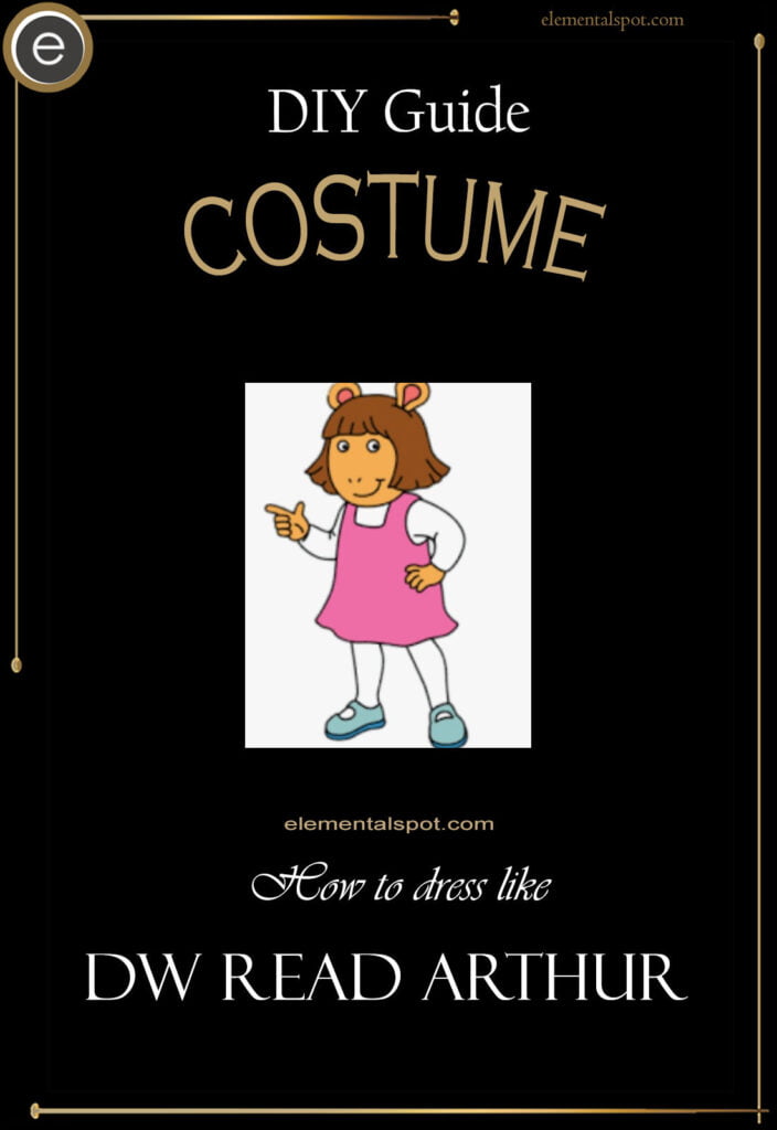 How to dress like D.W. Read-Arthurcostume-DIY