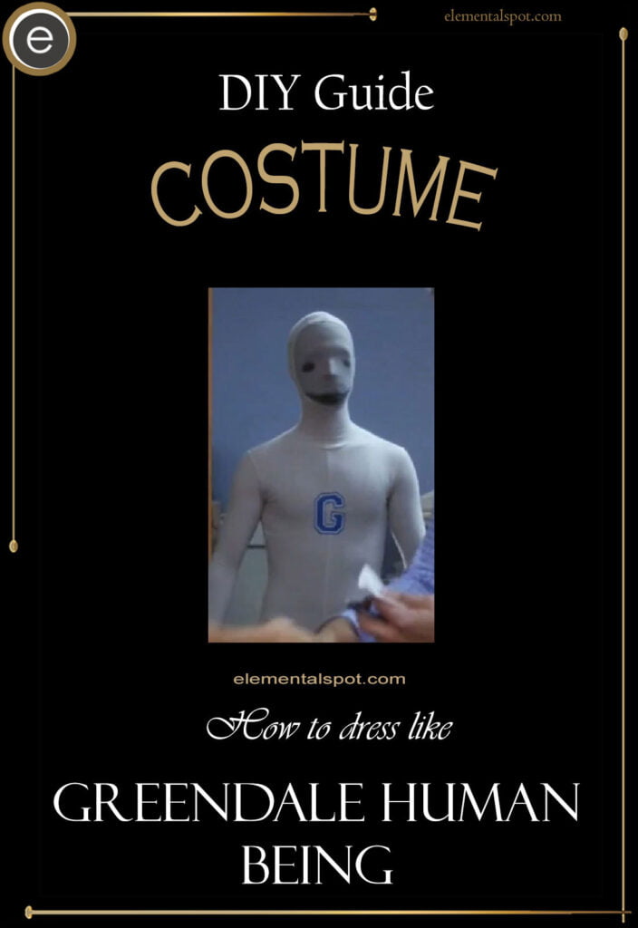 How to dress like Greendale Human Being-costume-DIY