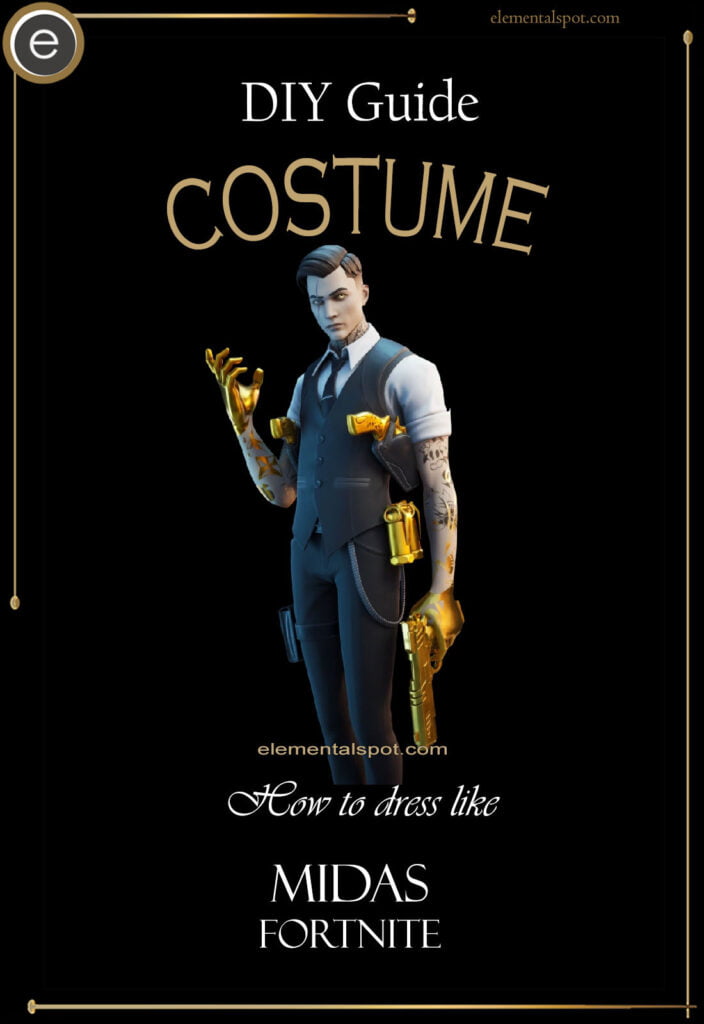 How to dress like Midas-Fortnitecostume-DIY
