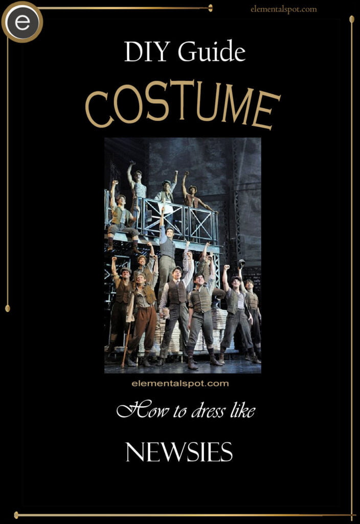 How to dress like Newsies-costume-DIY