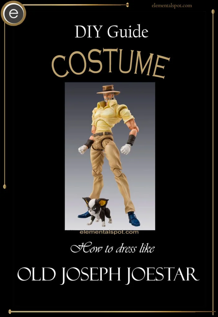 How to dress like Old Joseph Joestar-JoJo's Bizarre Adventurecostume-DIY