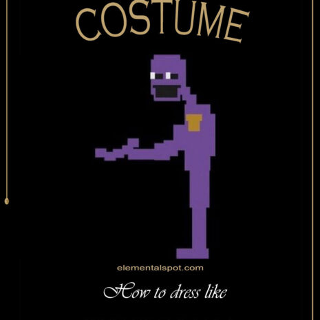 How to dress like Purple Man-Five Nights at Freddie'scostume-DIY