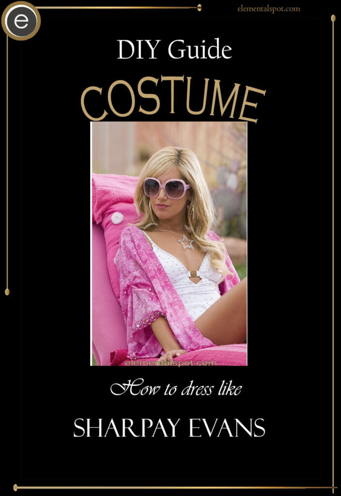 How to dress like Sharpay Evans-Fabulouscostume-DIY