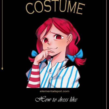 How to dress like Smug Anime Wendys-costume-DIY